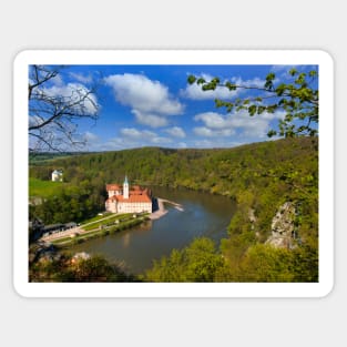 Weltenburg Abbey on the Danube Sticker